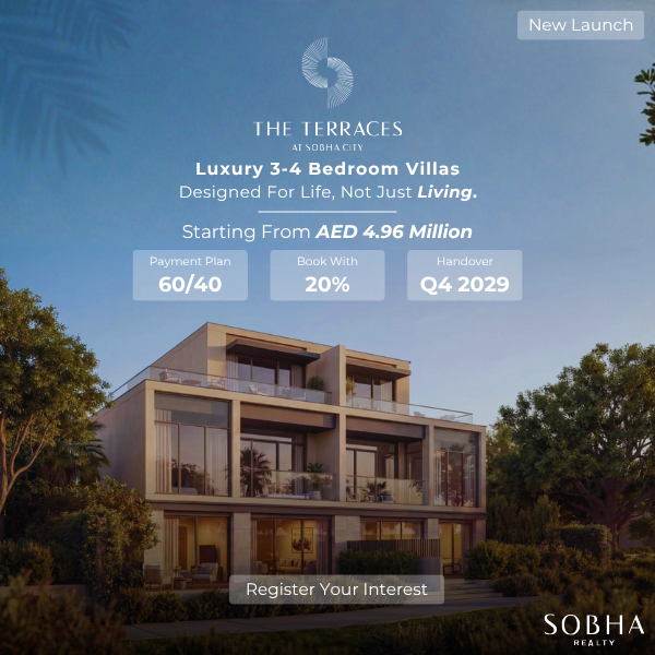 The Terraces at Sobha City Popup