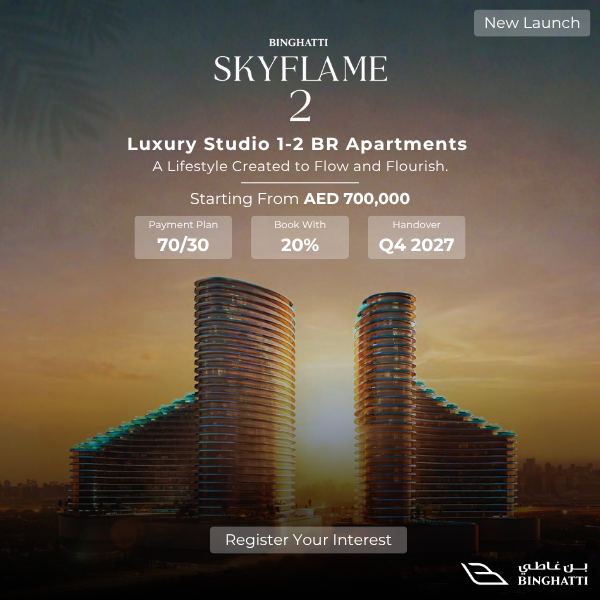 Binghatti Skyflame 2 Popup