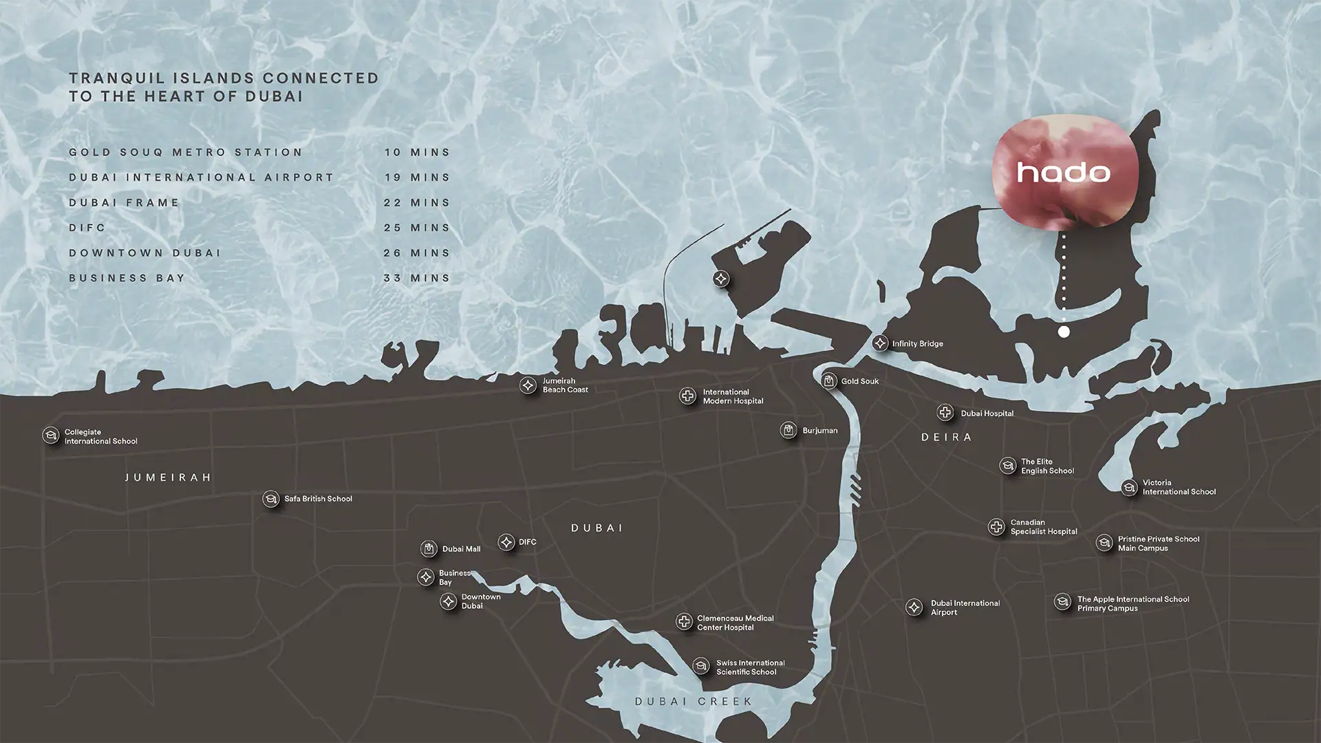 Hado by Beyond Location Map