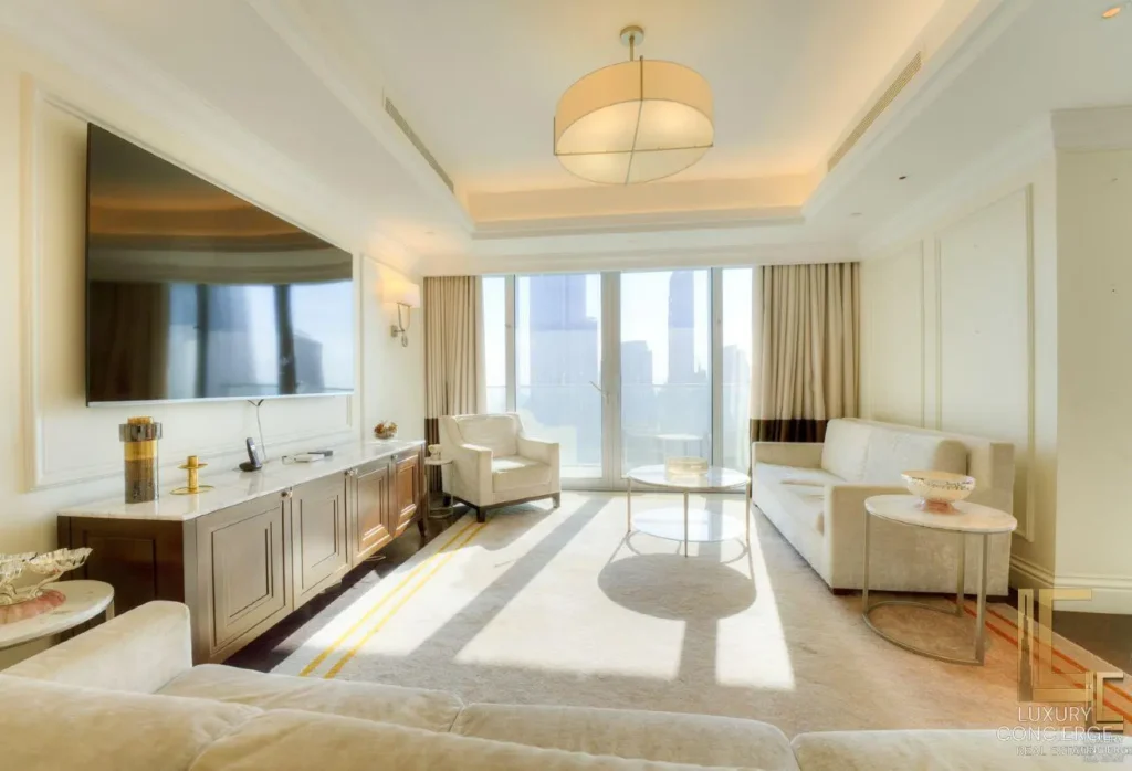 Ultra‑Luxury 4BR Penthouse with Burj Khalifa View in Address BLVD Sky Collection