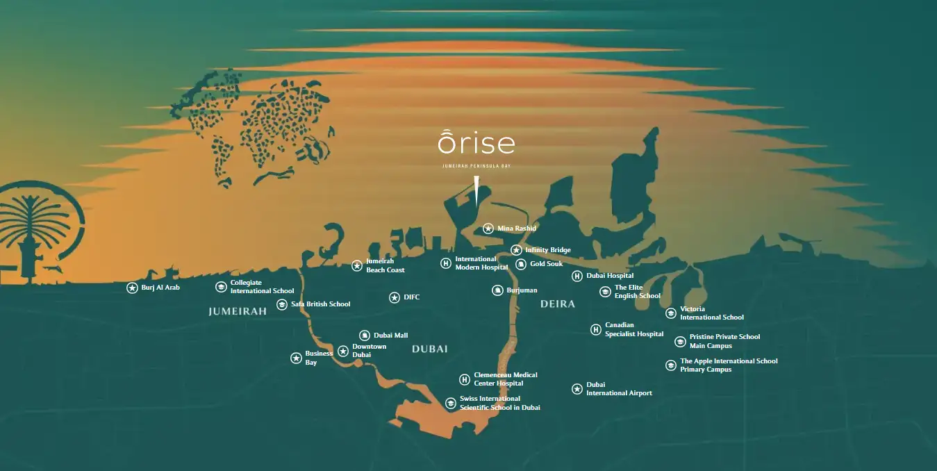 Orise by Beyond Location Map