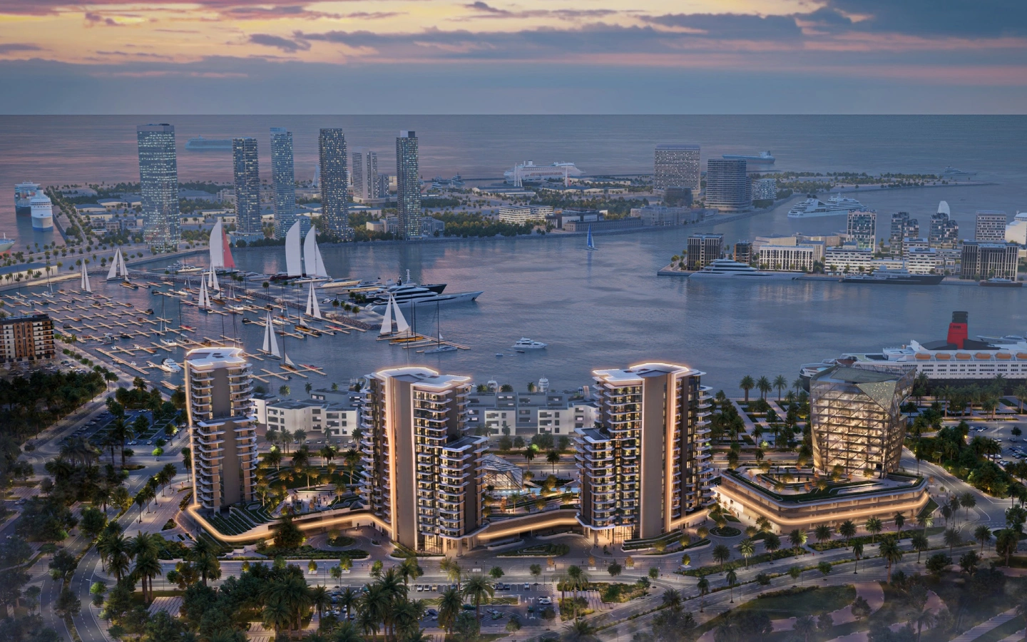 Portside Square at Mina Rashid