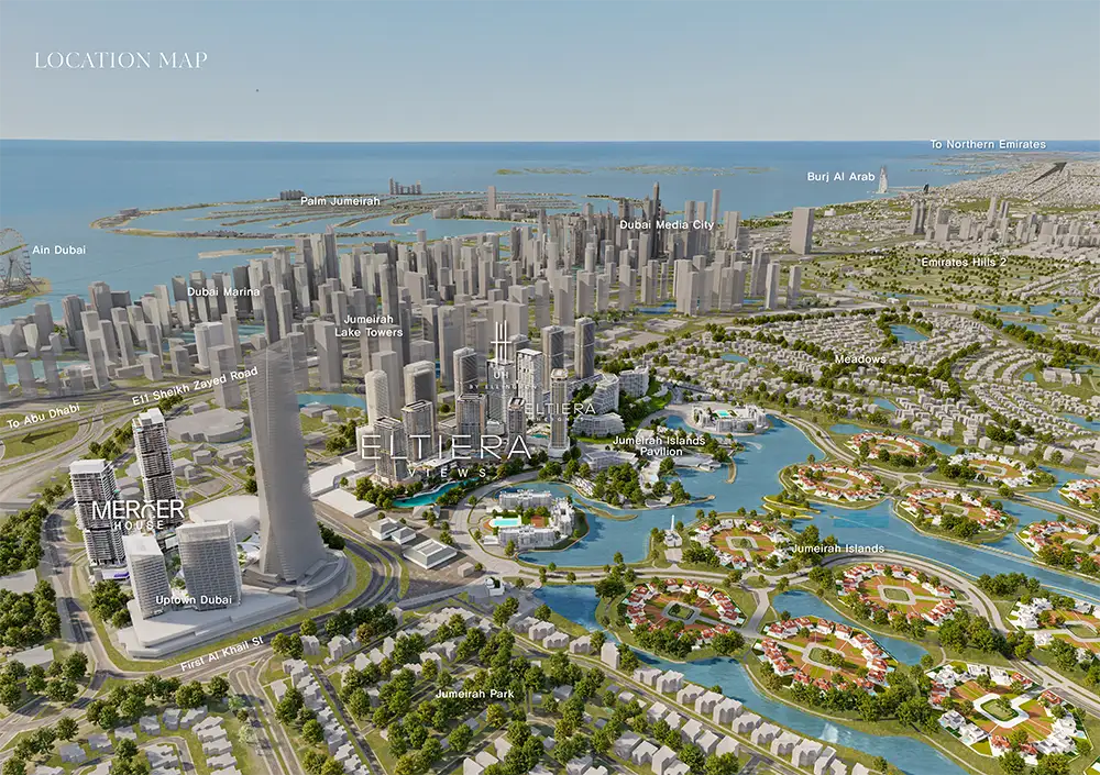Eltiera Views by Ellington - Location Plan